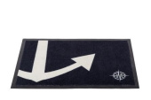 ARC Marine Doormat Anchor Black 60 x 40 cm