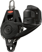 Ronstan RF56130 Series 55 Orbit Block, Ratchet with Becket and Cam Cleat