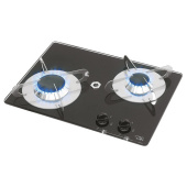 Trem Z0800351 - Rectangular Glass Top 2 Burners A-SR