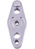 SeaSure 01.03 25 mm Brass Sheave Single High-Load Block with Becket, 5 pcs