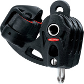 Ronstan RF35332 Series 30 Ball Bearing Orbit Block, Triple with Becket & Cleat