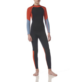 Plastimo P203722 - Essential 3/2mm Neoprene Wetsuit Kids Black/Red Size Y-XL
