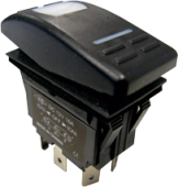 Allpa Rocker Switch (12v) On-Off-On (1x Per Motor)