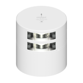 Lopolight 301-005ST-WH - Navigation Light 2NM 135° White, Stern, Double, White Coated