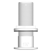 TruDesign Skin Fitting Long Domed - 1 1/2" White