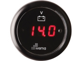 Wema LED Digital Voltmeter Ø 58 mm