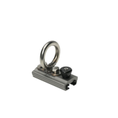 Barton 32302 – Spinnaker Pole Slide Car 32mm T Track, Plain Bearing, Stainless Steel Ring, Plunger Stop