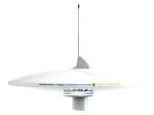 Glomex V9112AGCU/DAB20 - TV Antenna Nashira DVBT2 DAB+ White