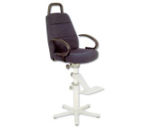 Pörtner Helm Seat Michigan De Luxe / White Skai