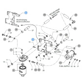 Vetus 08-01286 - Fuel Filter Support