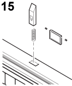 Isotherm SGD00058AA – Plastic White Handle with Silver Panel for DR30 Drawer Refrigerator