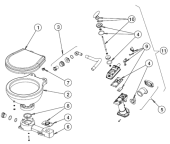 Johnson Pump Drain Plug Toilet Base