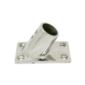 FNI AISI 316 Stainless Steel Rectangular Pulpit Base 60°, Ø22–25 mm