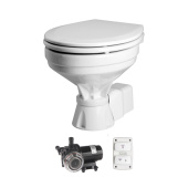 Johnson Pump 80-47232-02 - AquaT Silent Electric Comfort Marine Toilet 24V