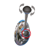 Allpa Spare Push Button For CH2800/CH2850