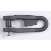 Bainbridge A035BK - Screw Shackle Nylon Anti-Jamming 61 mm
