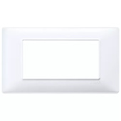 Vimar 14654.01 Plate 4M Technopolymer White