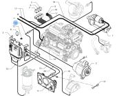 Vetus 16-6924 - EMR Connection Wiring Lengths Color & Connectors