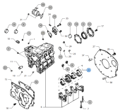 Vetus STM3905 - Bearing Set 0.25 U.S. M3.09