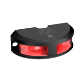 Lopolight 200-016G2-B 20M - Navigation Light 2NM 180° Red, Black Anodized