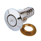 Allpa Tank Vent Chromed Brass Ø19mm, Straight