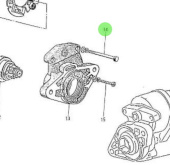 Nanni Diesel 970303996 - Starter Bolt for 4 and 5 Series Engines