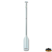 Trem R1030190 - Paddle With White ABS Blade And Nylon Boat Hook Handle Length 125-190 cm