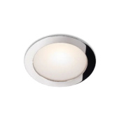 BCM Ceiling Downlight Malibu 60 Stainless Steel 1.5W 10-30V Red IP66
