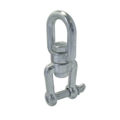 Euromarine A4 Stainless Steel Eye & Shackle Swivel
