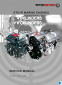 Steyr Motors Z001019-0 - Steyr 4 & 6 Cylinder Engine Workshop Manual (English)