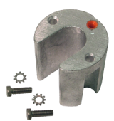 Navalloy Mercury Aluminum Anode; Bravo Trim Cylinder