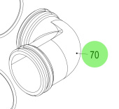 Steyr 2180827-1 - Water Pump to Oil Module Connector