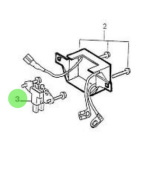 Nanni Diesel 970301700 - Alternator Carbon Brush Holder for 2.40HE and 2.60HE Engines
