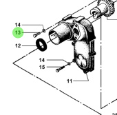 Bukh 500D2320 - M6x50 Hex Head Bolt for DV24RME, DV29RME, and DV32 Raised Hand Starting