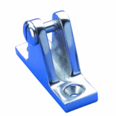 Bainbridge G622S - Deck Hinge Flat Base With Screw Pin Stainless Steel