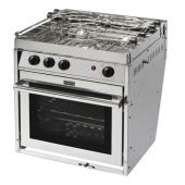 Force 10 F63354 - 3rd Flame Euro Sub-Compact Cooker With