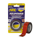 HPX OT2502 - Maxpower Outdoor Tape 3100 - Black 25mm x 1.5m