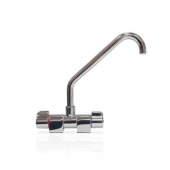 Double Ceramic Faucet With Flip-up Spout