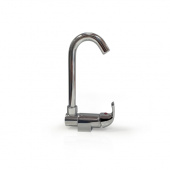 Barka 03.23.05000 - One Handle Ceramic Fold Down Tall Spout Mixer With Flow Breaker Chrome