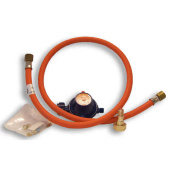 Eno KRM100DE50 - Plancha 50 Mbar Regulator & Gas Hose 1m