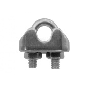 AISI 316 DIN 741 Wire Rope Clip Ø 2-3 mm