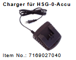 HSGM 7169027040 - Battery Charger For HSG-0-Accu Electric Knife