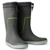 Typhoon Essential Sailing Boots Tall Grey/Lime