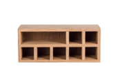 Teak Flag & Chart Lockers