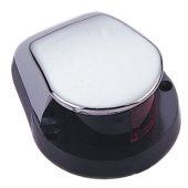 Allpa Navigation Light, 2-Colors, 12v/5w, 2x 112,5°, Chrome Housing With Red/Green Lens