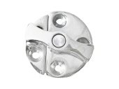 Eval 01102 - Stainless Steel Safety Hasp, Diameter 45mm