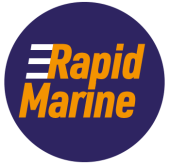 Rapid Marine SR2505L-1.3-GY - 25mm Stainless Steel Ratchet 1.3m Loop Grey