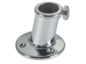 Talamex Chromed Brass Flagpole Holder 16mm