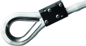 U-Rope Aluminium Clamp for Anti-Torsion Cables 12–13 mm