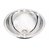 Round Stainless Steel Sink 390 mm